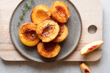 baked peaches