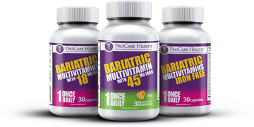 ProCare Health Bariatric Multivitamin bottles
