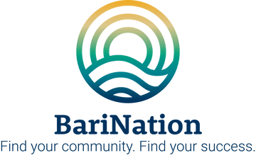 BariNation Gradient Logo with Tagline