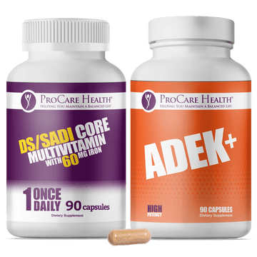 ProCare Health Core Plus Multivitamin and ADEK+ Capsules