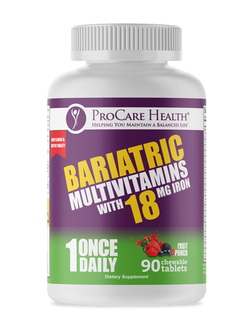 Multivitamin | 18mg Iron | Chewable | Fruit Punch | 90 Count