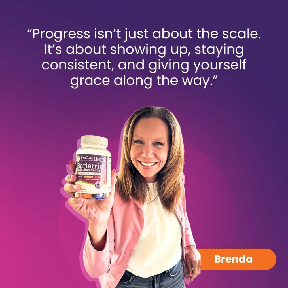 “Progress isn’t just about the scale. It’s about showing up, staying consistent, and giving yourself grace along the way.” - Brenda