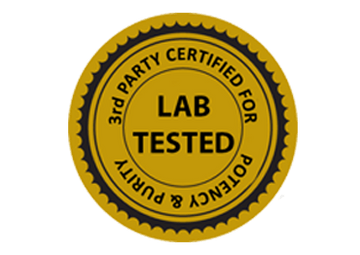 Gold Lab Tested seal.