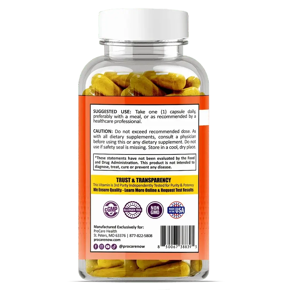 Suggested Use and Caution Label for Metabolic G3A