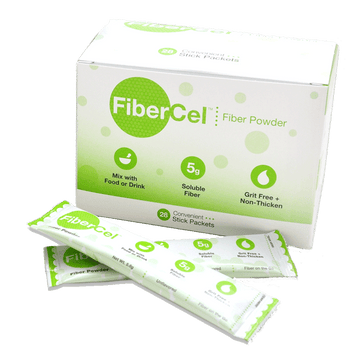 FiberCel fiber powder packets box