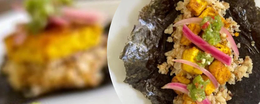 Close-up of an assortment of healthy recipe dishes