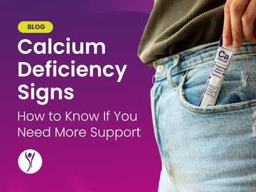 Is Your Body Asking for More Calcium? Blog post image featuring calcium deficiency signs and support tips.
