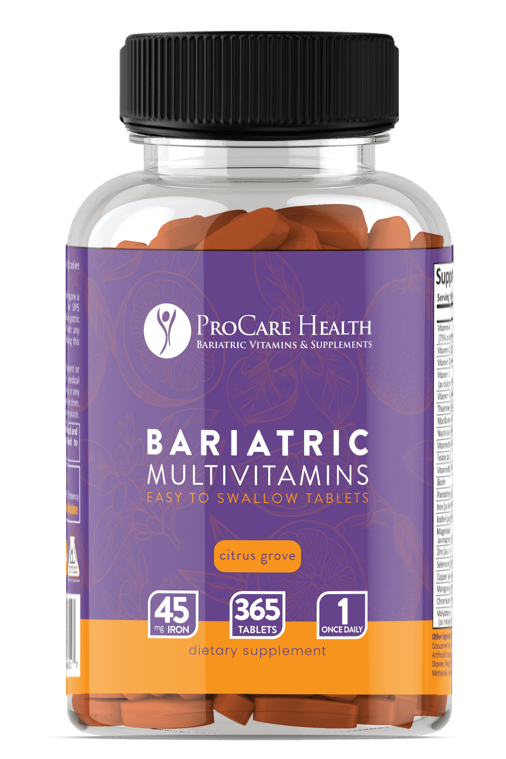 Bariatric Multivitamins Tablets in 365ct Front Image