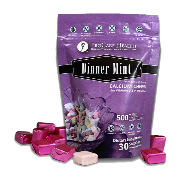 Calcium Soft Chew | Dinner Mint