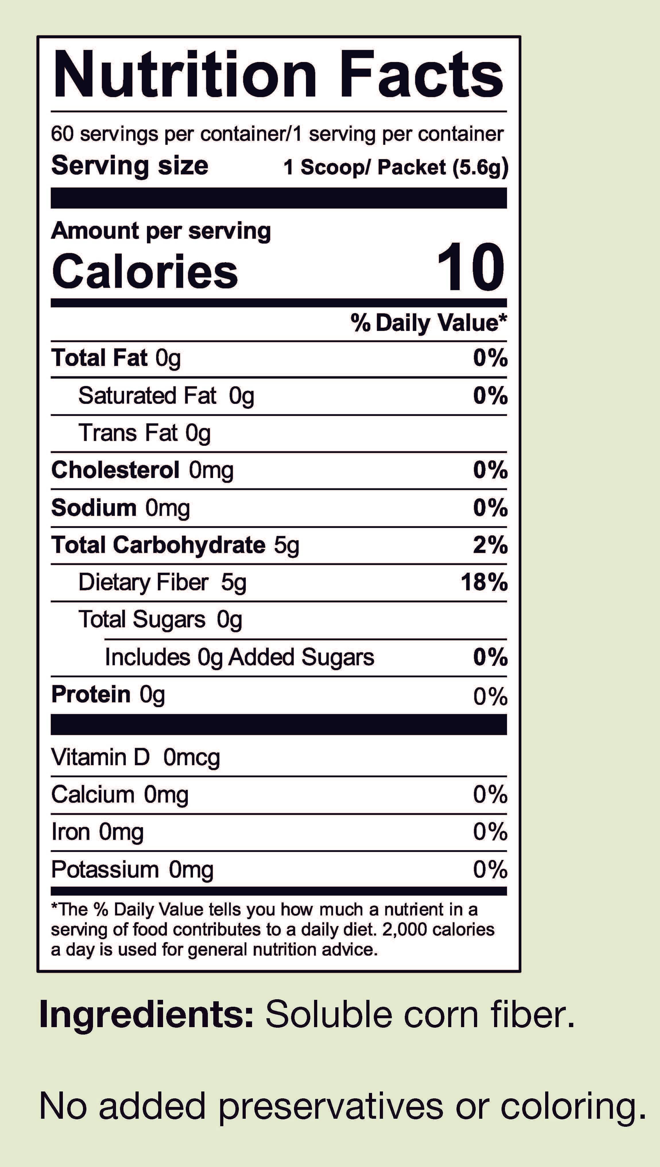 Fiber Packets FiberCel | Powdered Fiber | Packets | ProCare Health