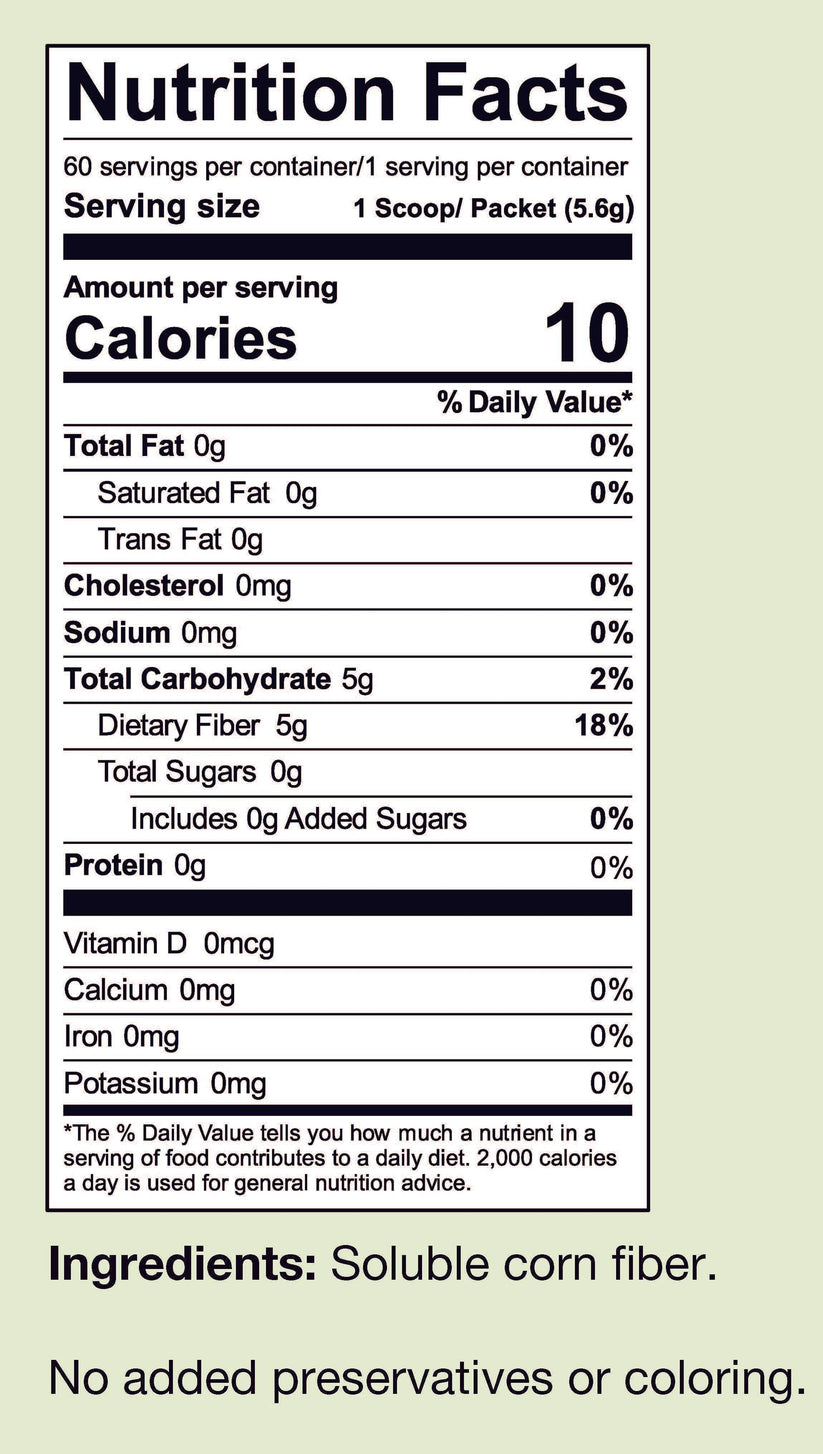 FiberCel Powdered Fiber Canister for Diet Mix - ProCare Health