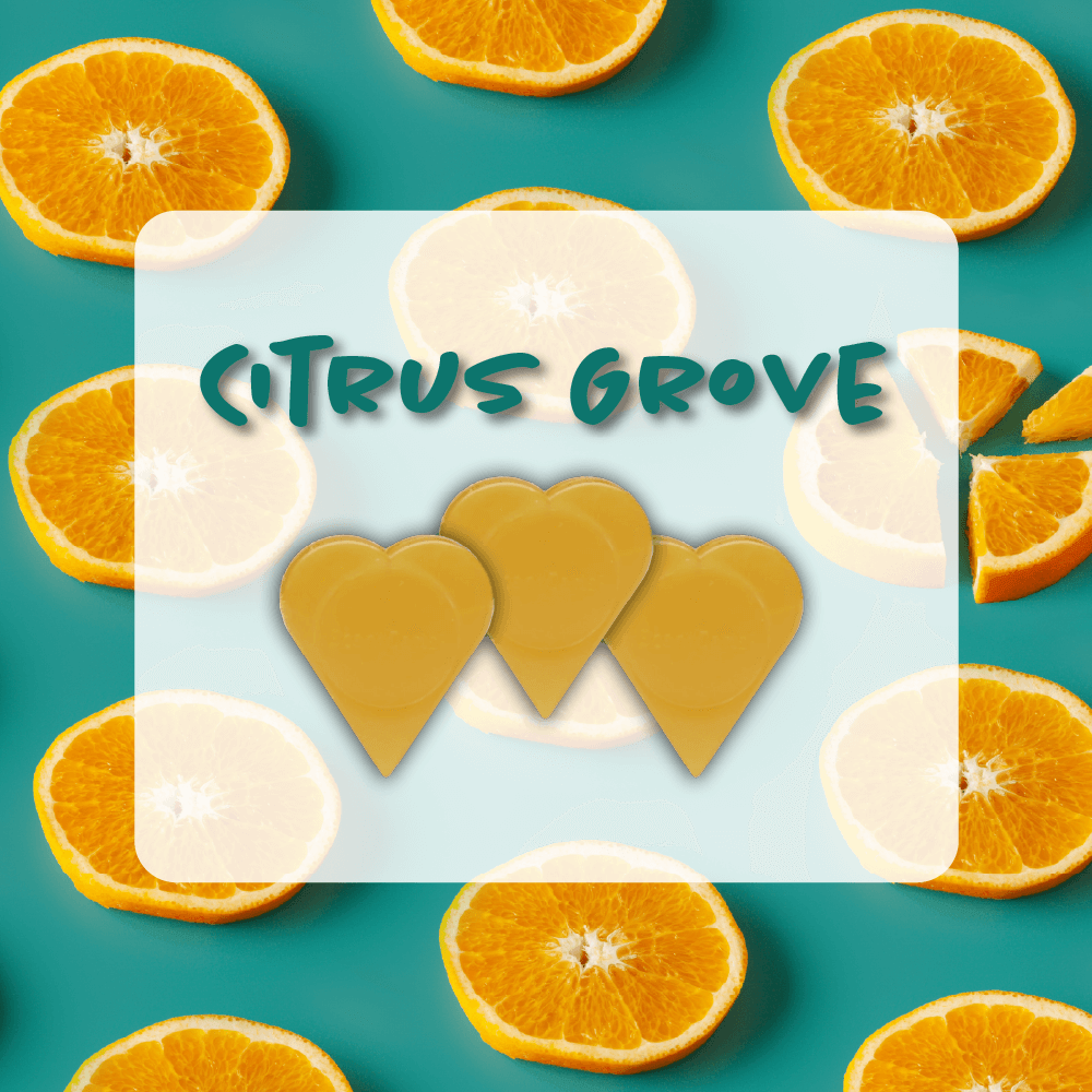 Flavor Citrus Grove with oranges and hearts