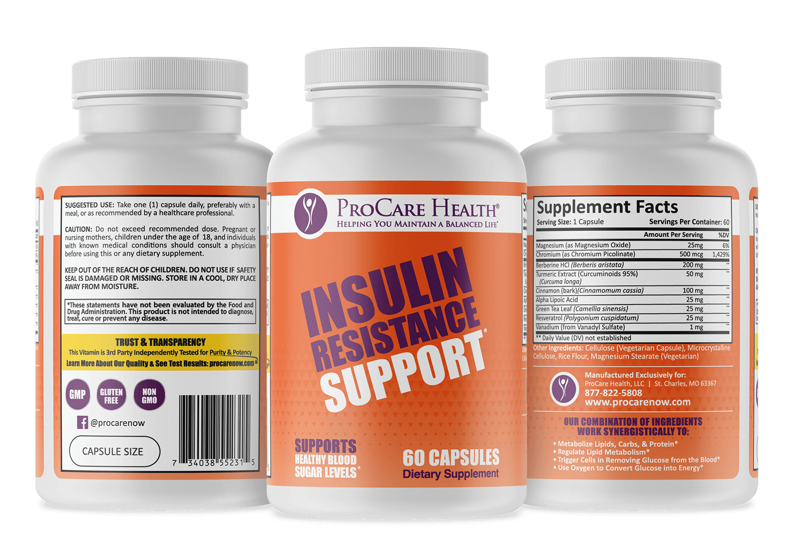 Insulin Resistance Support Capsule 60 Count