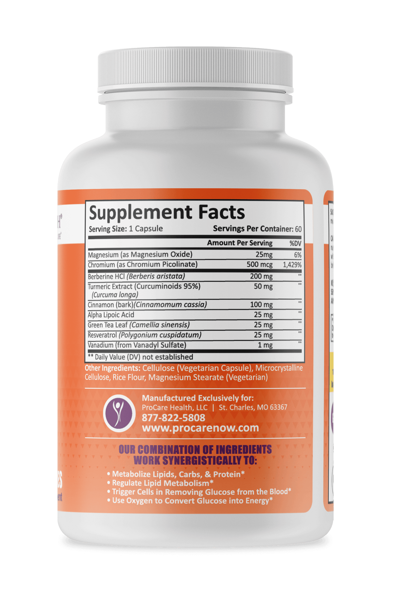 Insulin Resistance Support Capsule 60 Count