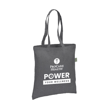 Gray tote with ProCare Health logo and Power Your Wellness graphic on front
