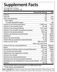 Bariatric Multivitamin | Soft Chew | Multi-Flavor | 60 Count
