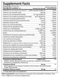 Prenatal Multivitamin | Capsule | 60 Count