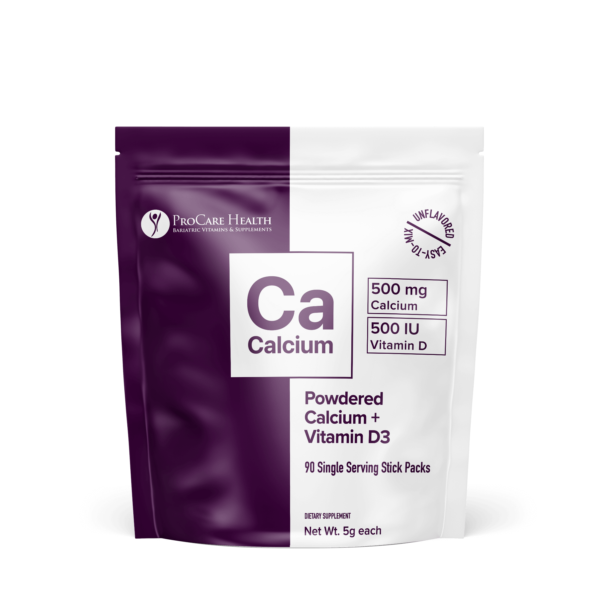 Powdered Calcium Citrate | Single Serving Sticks