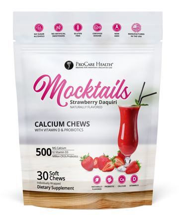 Calcium Soft Chew | Strawberry Daquiri l 30 Count