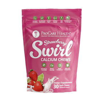 Calcium Soft Chew | Strawberry Swirl
