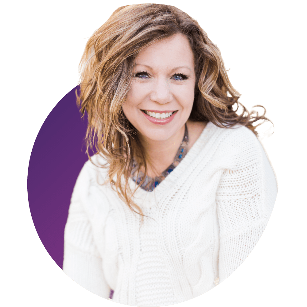 Brenda Hoehn in Purple Background 