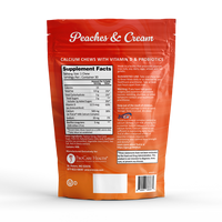 Calcium Soft Chew | Peaches & Cream
