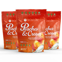 Calcium Soft Chew | Peaches & Cream
