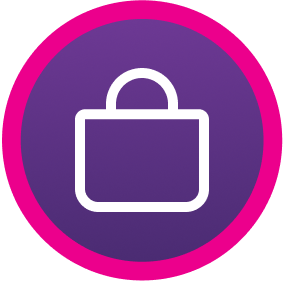 shopping bag icon
