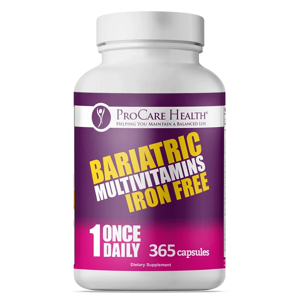 Bariatric Multivitamins Iron Free in 365ct Bottle