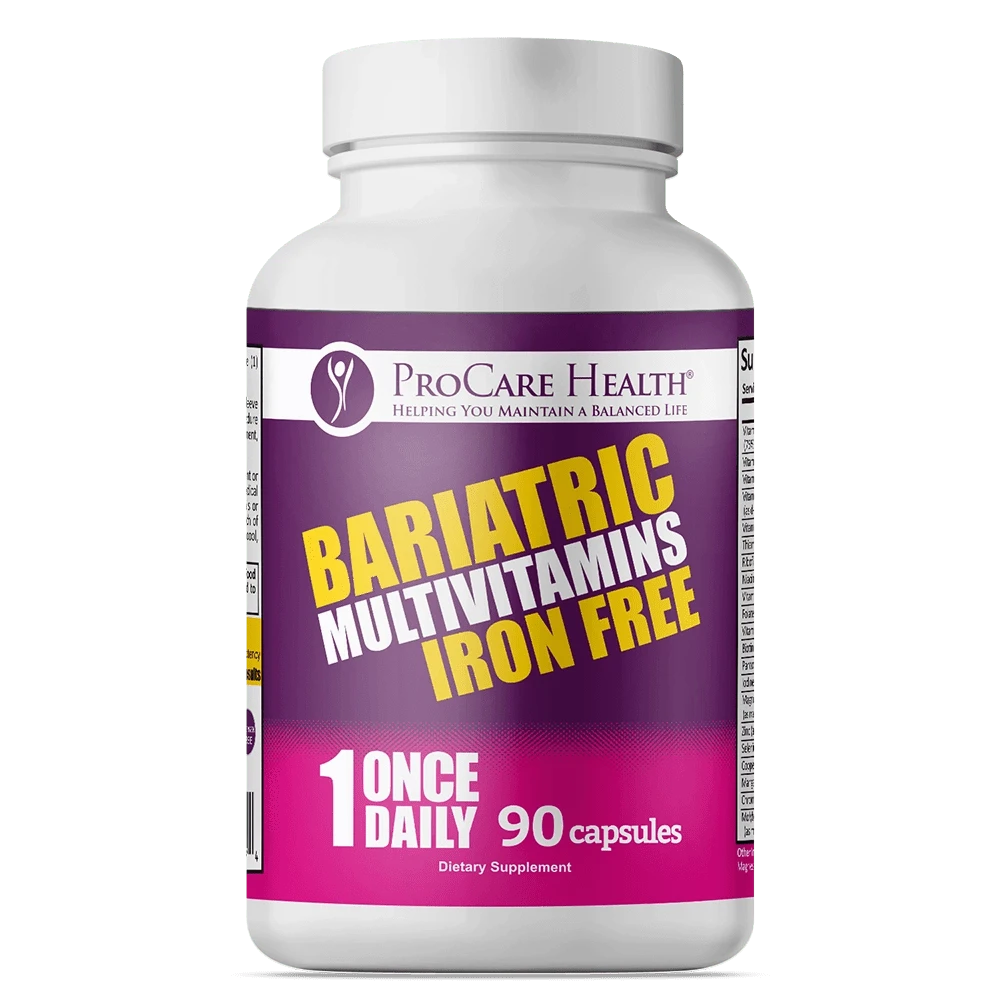 Bariatric Multivitamins Iron Free in 90ct Bottle