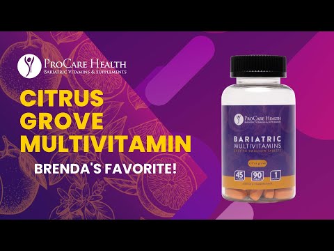 Multivitamin | 45mg Iron | Coated Tablet | Citrus Grove