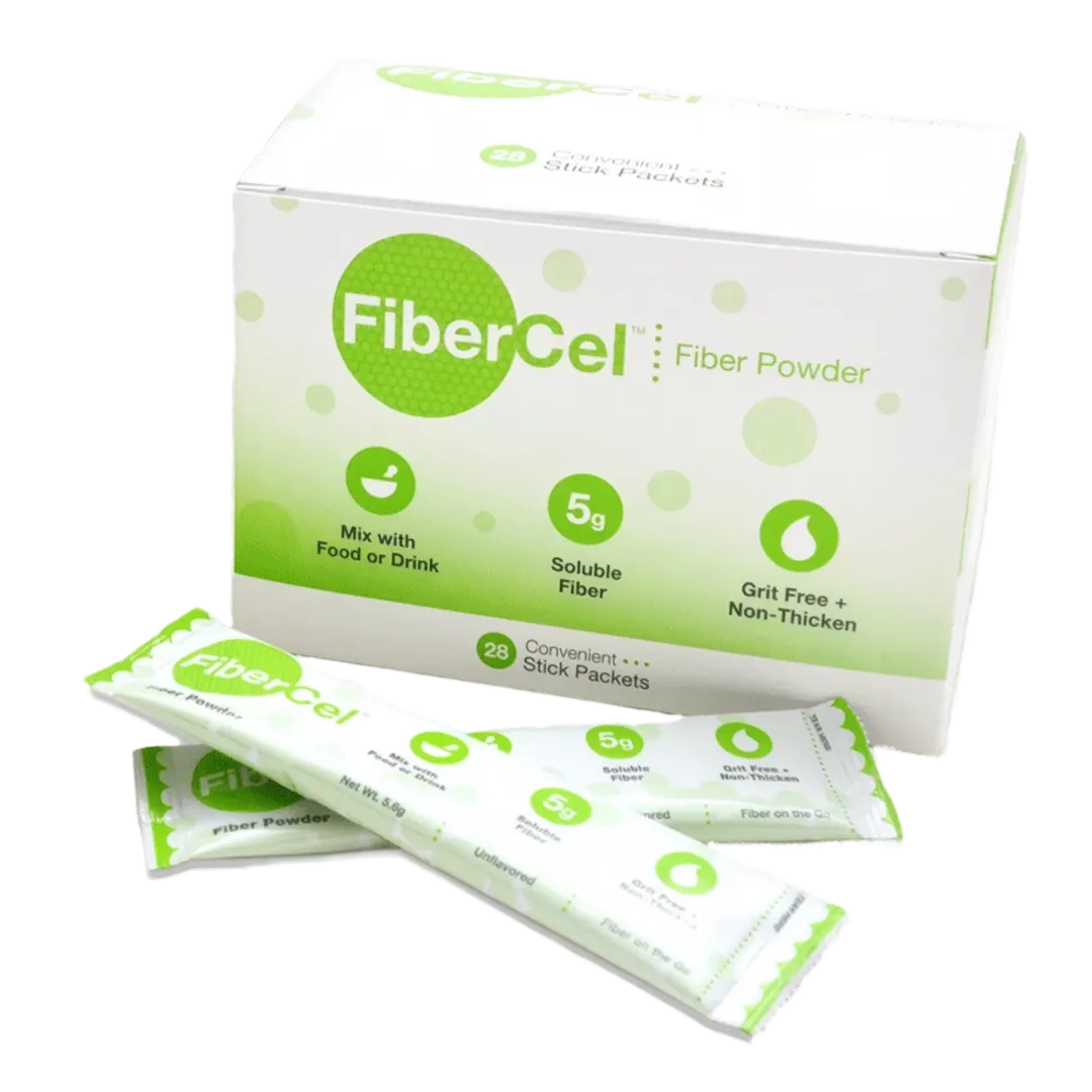 FiberCel powdered fiber box of 28 single-serve packets