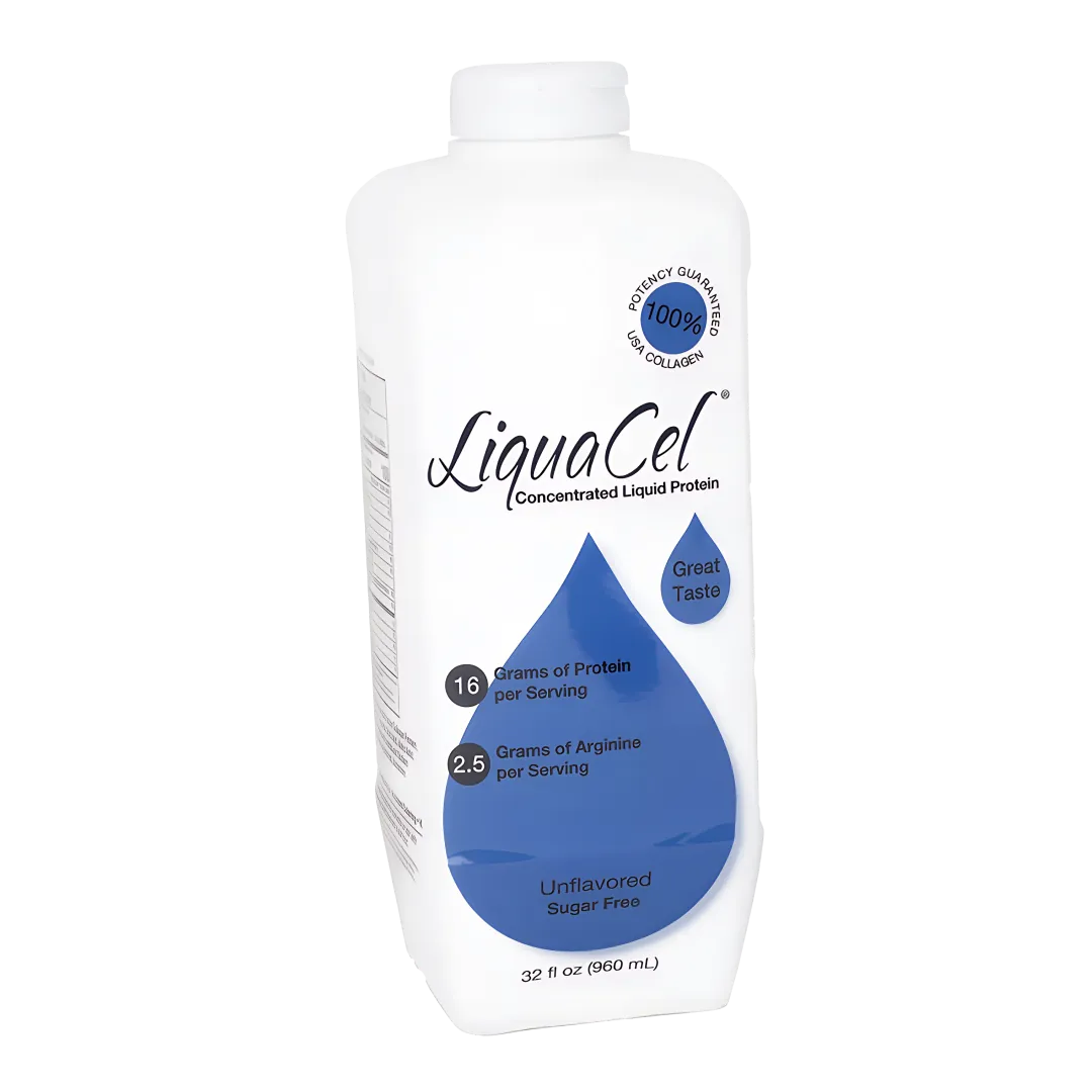 LiquaCel liquid protein 32 oz bottle in Unflavored