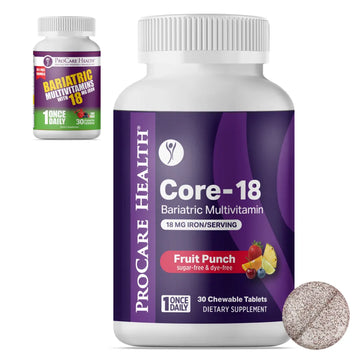 Core-18 Bariatric Multivitamin with Iron | Fruit Punch