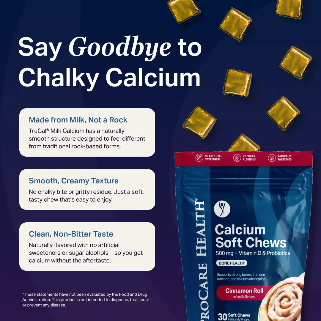 Calcium Soft Chew | Cinnamon Roll