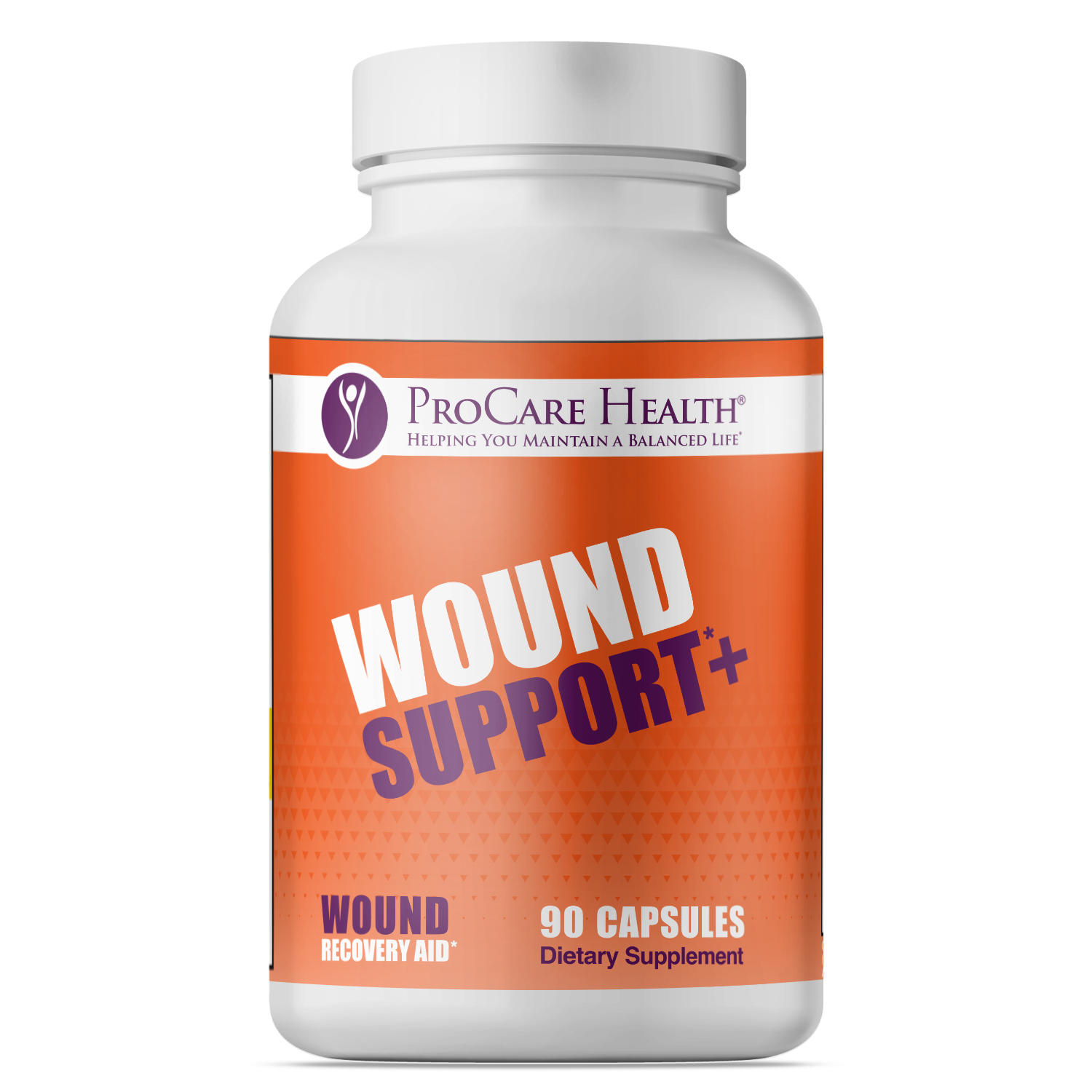 Wound Support+ Veggie Capsules for Healing 90 Count