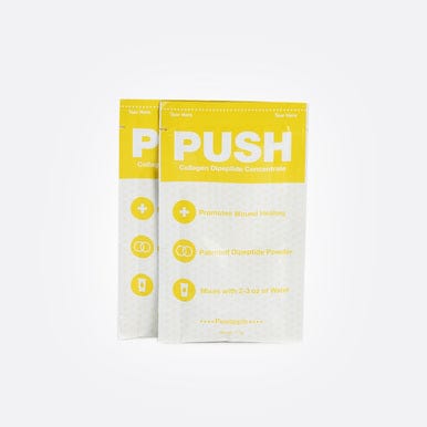 PUSH Collagen Gummies packets