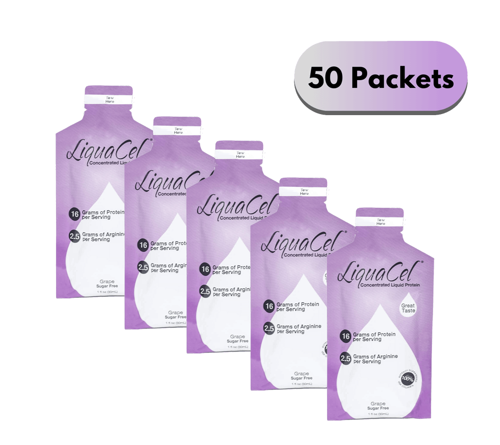 LiquaCel Grape 50 Packet Protein Supplement