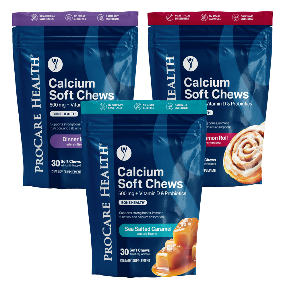 Calcium Soft Chew | Variety Pack | 90 Count
