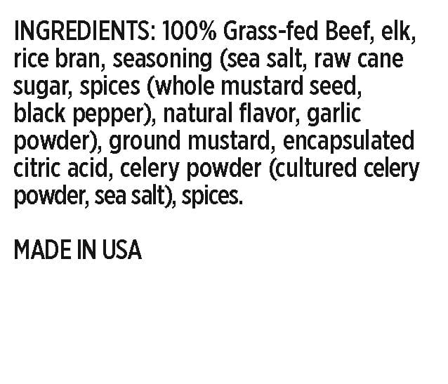 Beef Elk Hab ingredients list