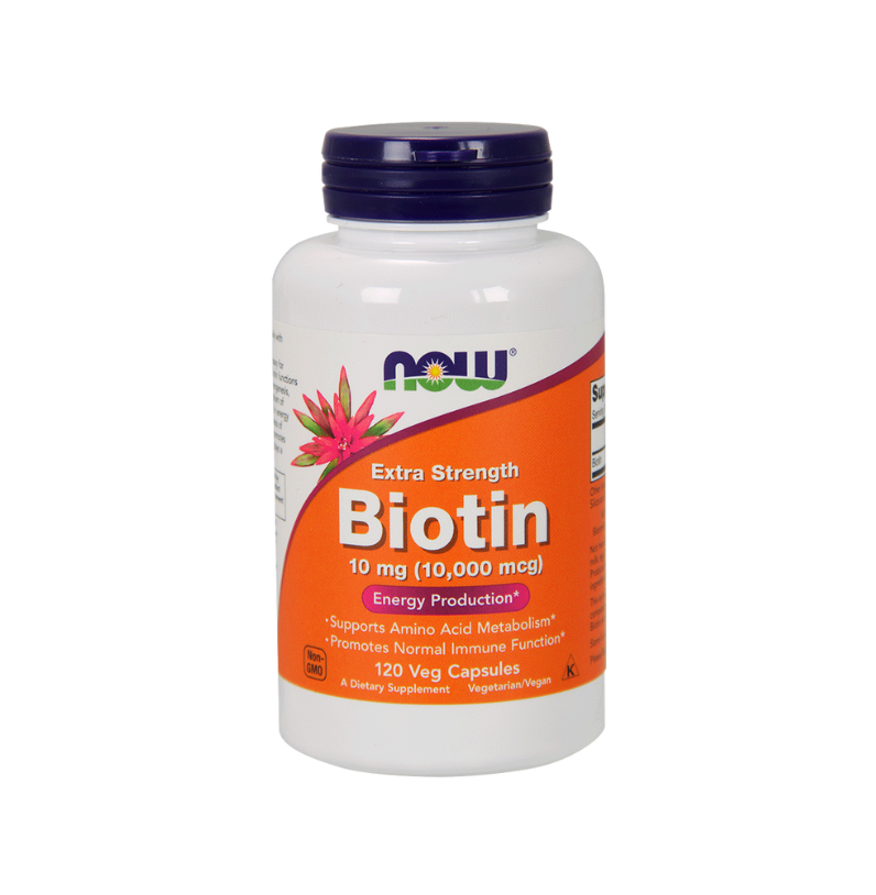Biotin | 10,000mcg | Veg Capsule l 120 Count