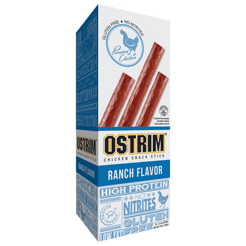 OSTRIM | Chicken | Snack Sticks | Ranch