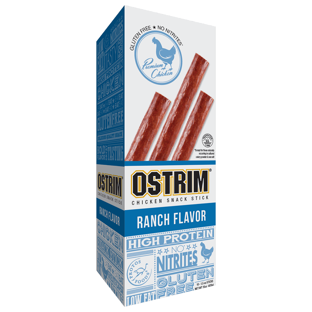 Ostrim Chicken Ranch Snack Sticks