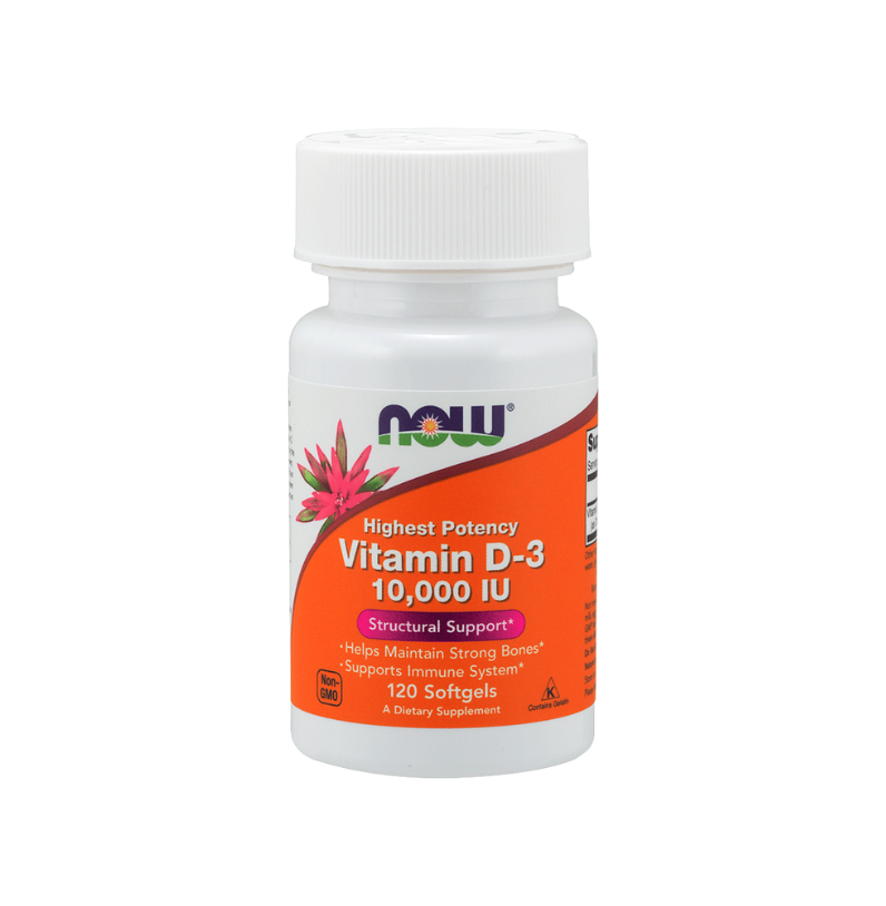 Vitamin D-3 | 10,000 IU | Softgel | 120 Count
