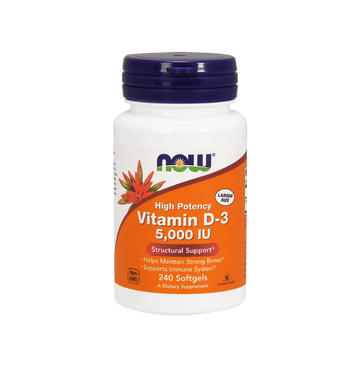 Vitamin D-3 | 5,000 IU | Softgel | 240 Count