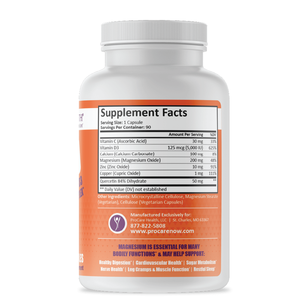 ProcareNow Magnesium Supplement Facts