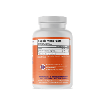 Thiamine B1 | Capsule | 90 Count